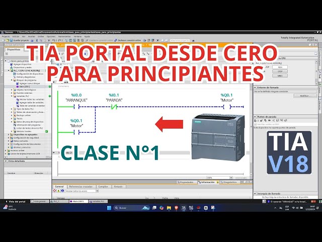 TIA Portal: Introducción para Principiantes - Aprende desde Cero