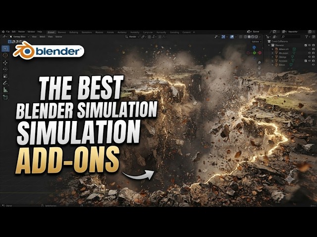 the best blender simulation addons