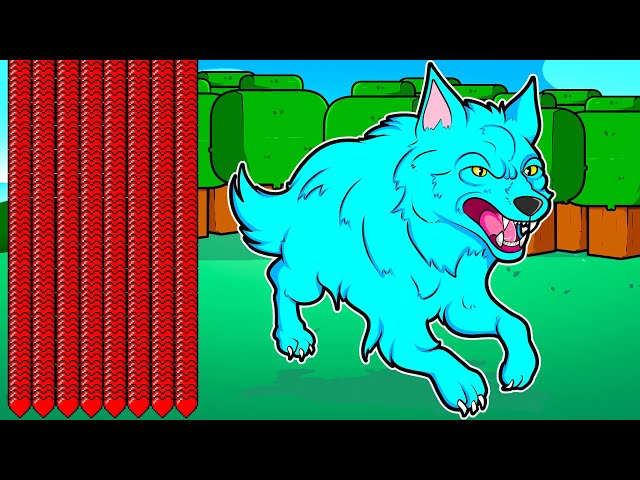 Life of a Wolf in Minecraft!