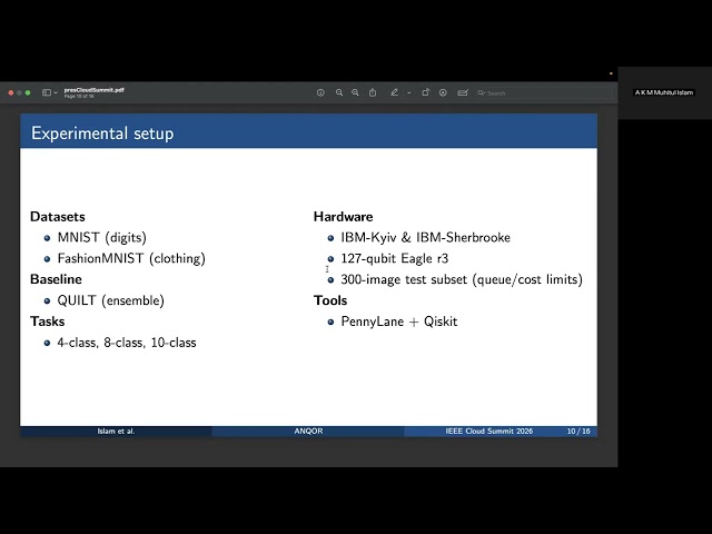 IEEE-CloudSummit26: ANQOR Quantum Image Classifier