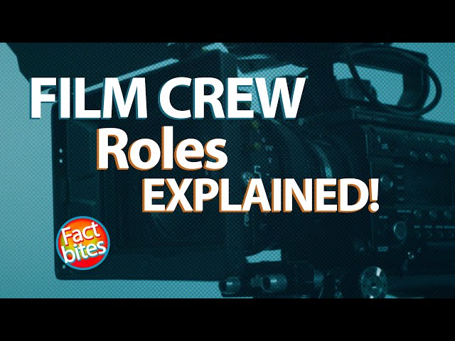 Film Crew Roles Explained! Behind the scenes on set.
