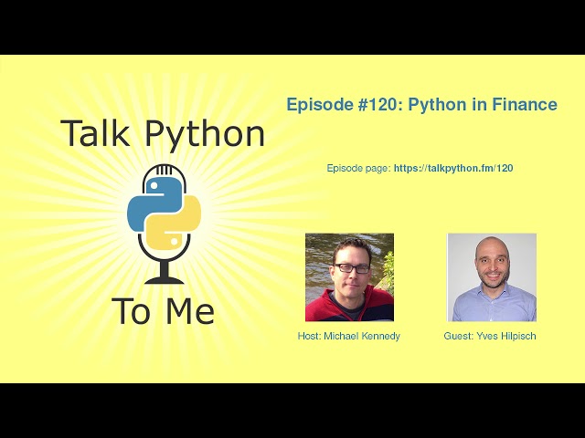 #120: Python in Finance