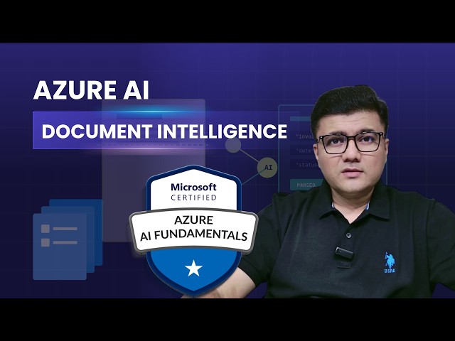 How AI Extracts Data from Documents | Azure AI Document Intelligence | AI-901 Certification
