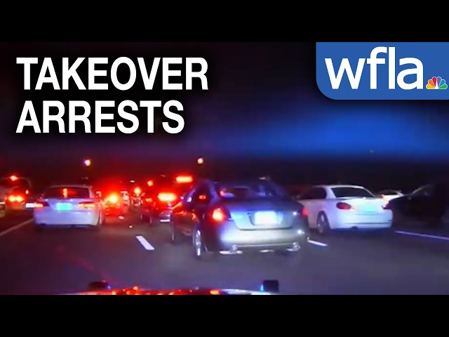 Cuatro detenidos tras toma de calle con más de 100 autos en la I-75, habrá más: FHP
