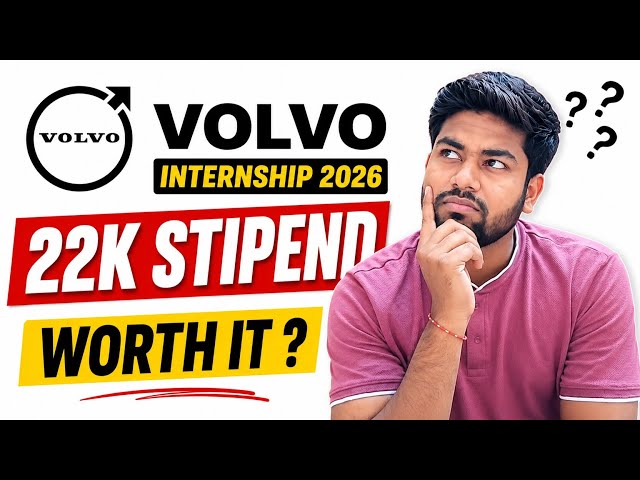 Volvo Hiring Freshers 2026 | Graduate Apprentice Trainee | BE/BTech (CS & IT)