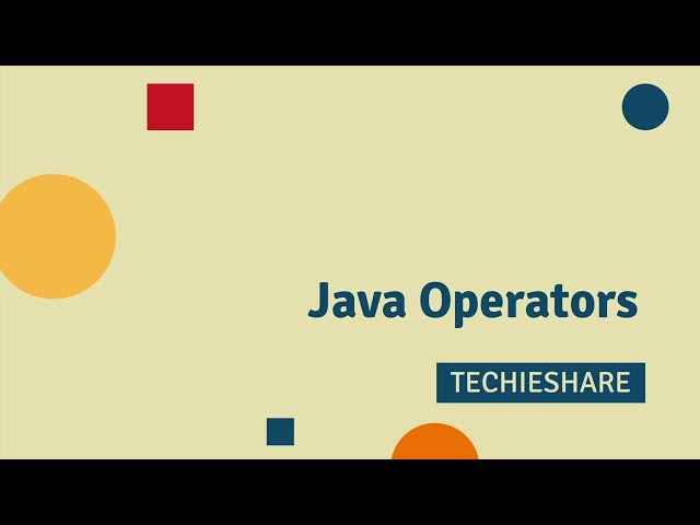 Java Operators Complete Tutorial 2025 | Arithmetic, Logical, Bitwise & More