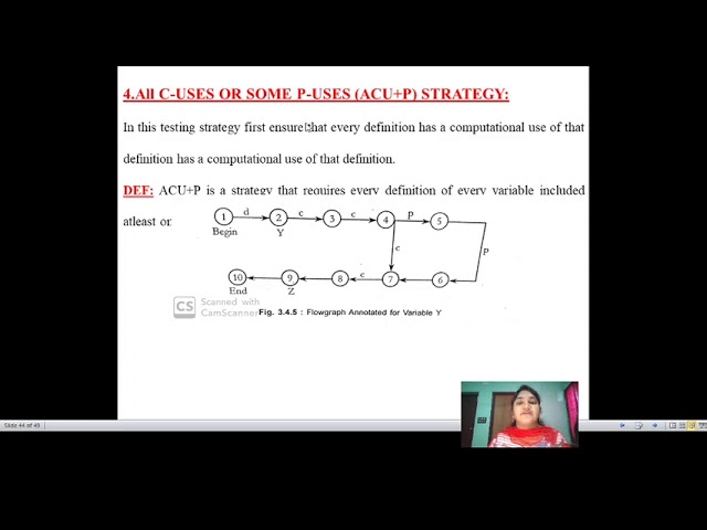 SOFTWARE TESTING || UNIT-2 || DATA FLOW TESTING STRATEGIES || CLASS - 5 ||