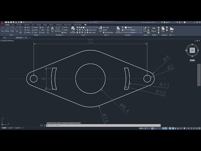 AutoCAD Drawing Tutorial Bangla | Mechanical Engineering Drawing | Part-3