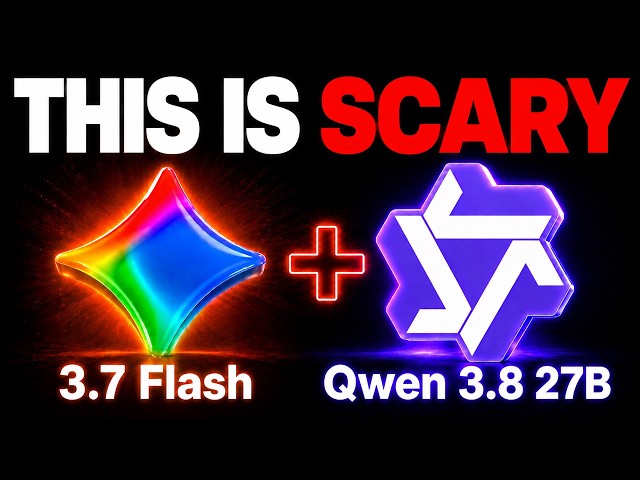 Google Gemini 3.7 Flash + Qwen 3.8 27B is CRAZY GOOD! ( Build Anything! )