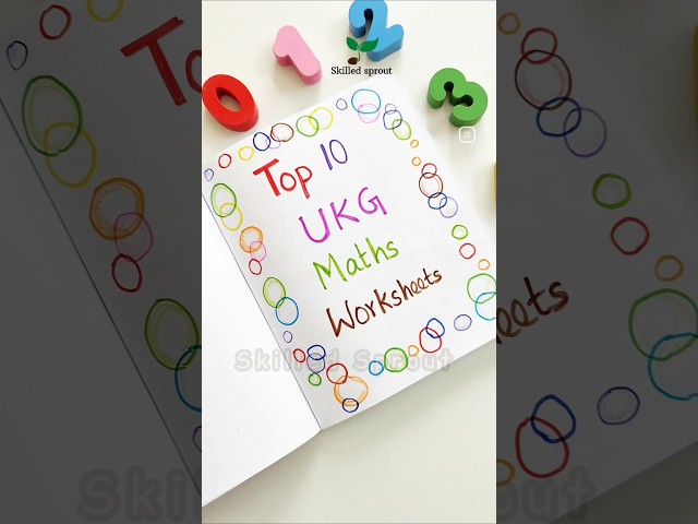 UKG maths worksheet #ukg #ukgmaths #mathsforukg #viralshorts