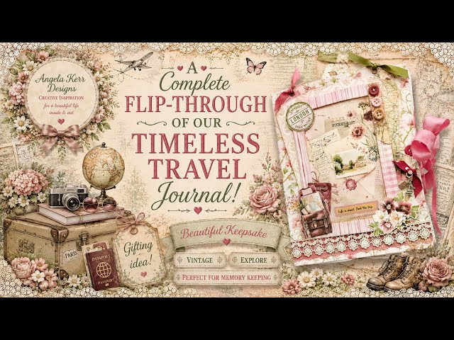 My FINAL Timeless Travel Journal Flip Through!