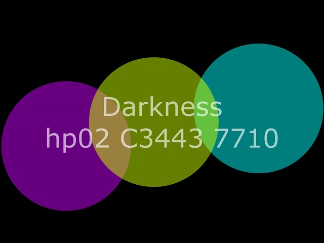 ASYMMETRIC Darkness One hp02 C3443 7710 ANIMATION