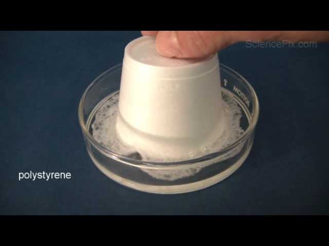 Disappearing Styrofoam Cup