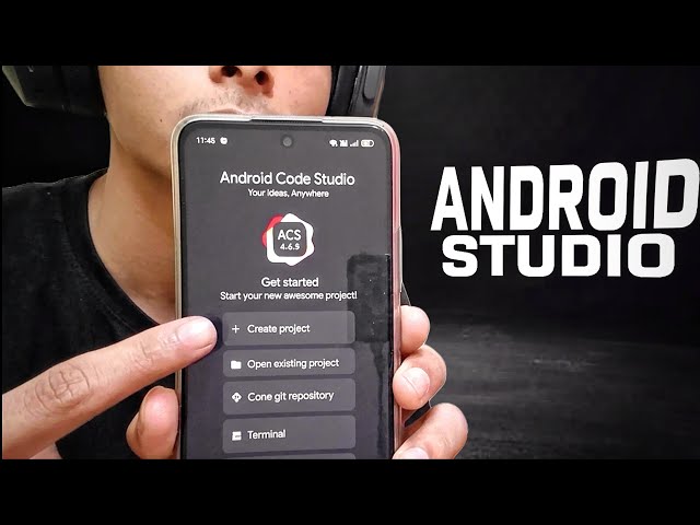 Install REAL Android Studio on Android!