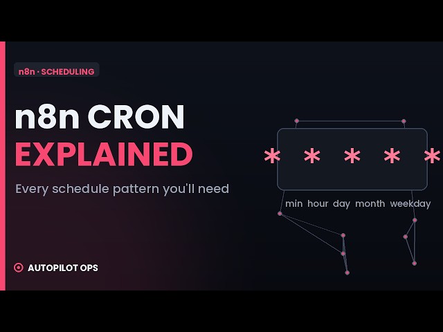 n8n Schedule & Cron Explained: Every Pattern You'll Need