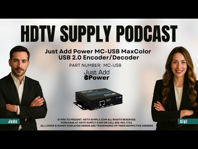 Just Add Power MC-USB MaxColor USB 2.0 Encoder/Decoder