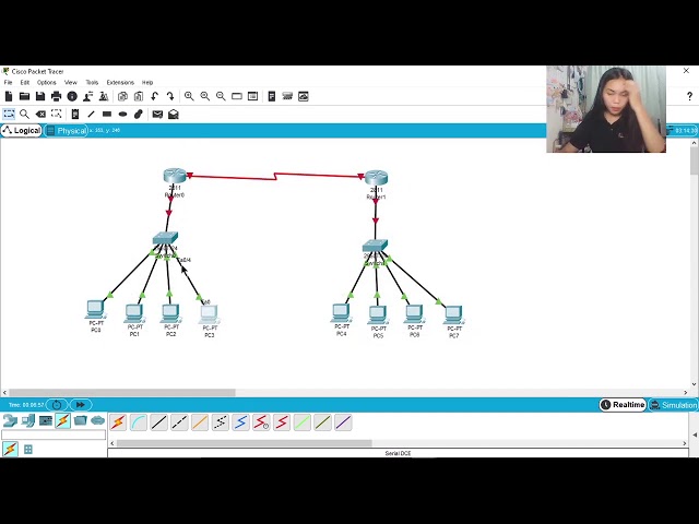 Two Router Configuration- Cisco Packet Tracer