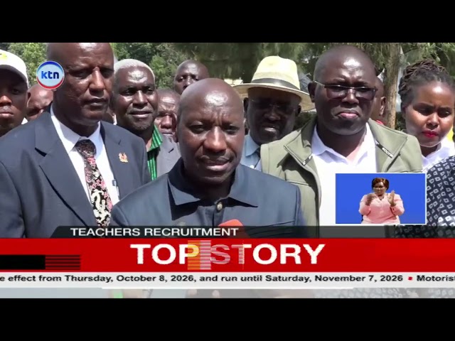 TSC Denies Political Interference in Teacher Recruitment Exercises