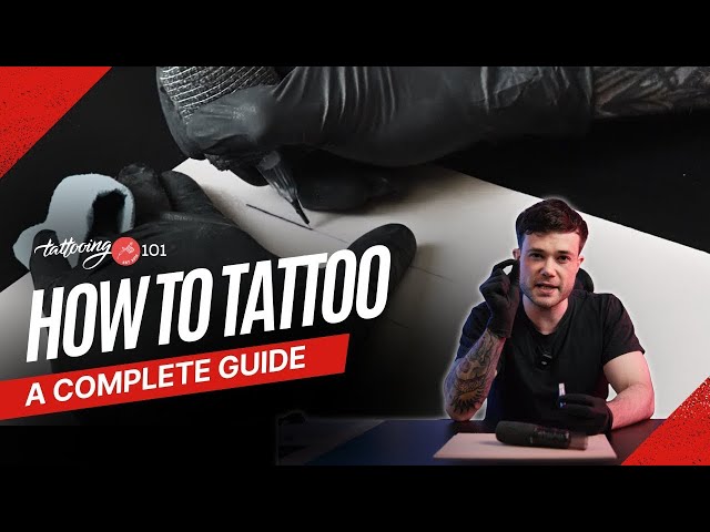 How to Tattoo for Beginners COMPLETE GUIDE ✅ Lining, Shading Techniques & More