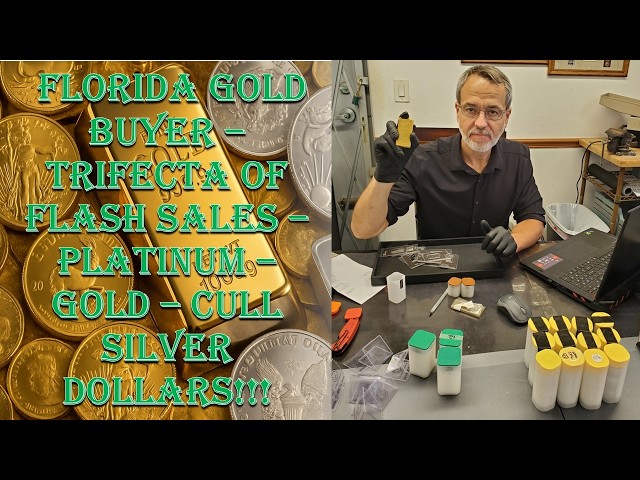 Florida Gold Buyer - Trifecta Of Flash Sales Saturday Only  - 8/29/26 - Gold / Platinum / Silver!!!