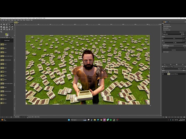 How To Crop in GIMP