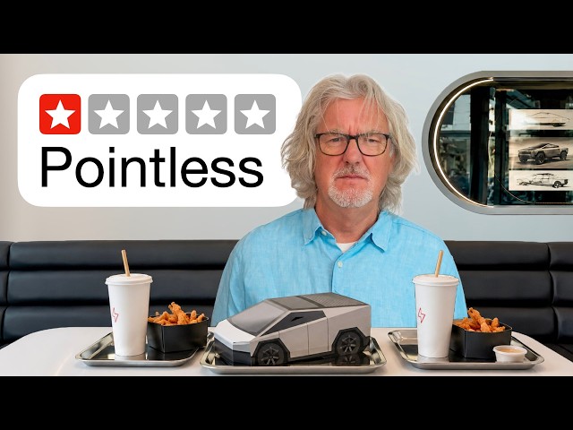 James May rates Tesla's diner (honest review)