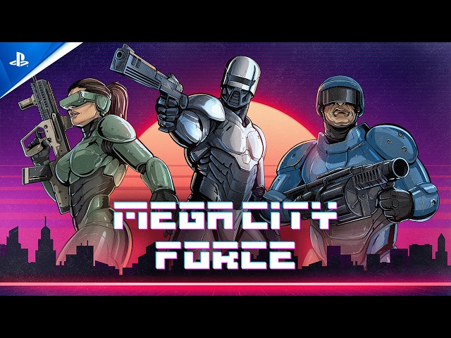 Mega City Force - Launch Trailer | PS5 & PS4 Games