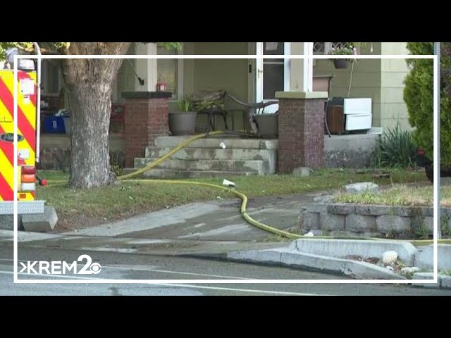One woman hospitalized, seven displaced following Logan neighborhood house fire
