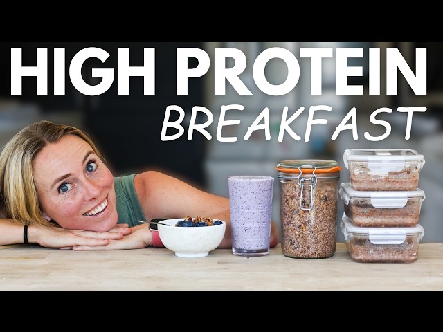 3 High Protein, High Fiber Breakfasts I Prep Ahead to Keep Me Full and Energized All Morning