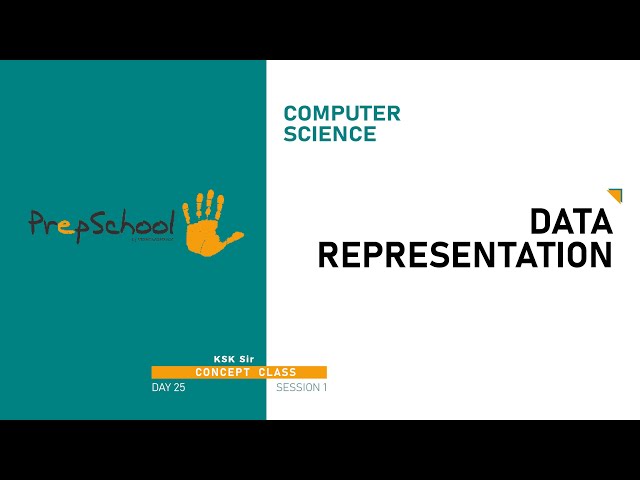 DAY 25 | COMPUTER SCIENCE | CBSE XI | DATA REPRESENTATION | L1
