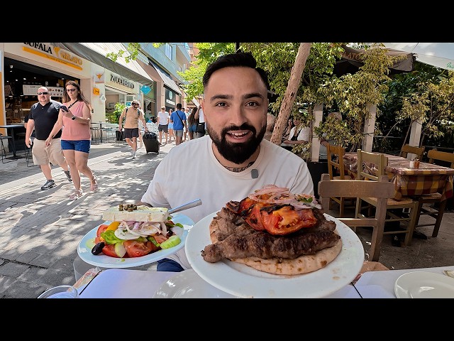 Traditional Greek Food Tour in Athens, Greece 🇬🇷