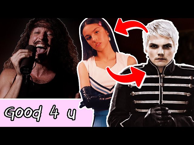 Good 4 U in the style of My Chemical Romance