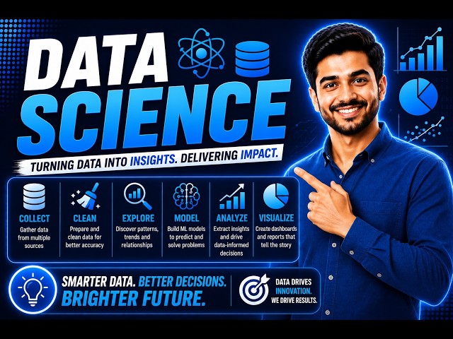 Data Science Course for Beginners | Data Science Training with Python | Become Data Scientist 2026