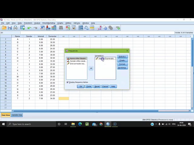 How to calculate Mean, Median, Mode and Standard Deviation in SPSS  (Bengali)