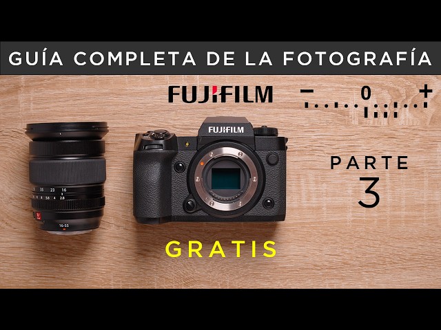 FREE PHOTOGRAPHY COURSE for FUJIFILM, PART 3: SHUTTER AND EXPOSURE