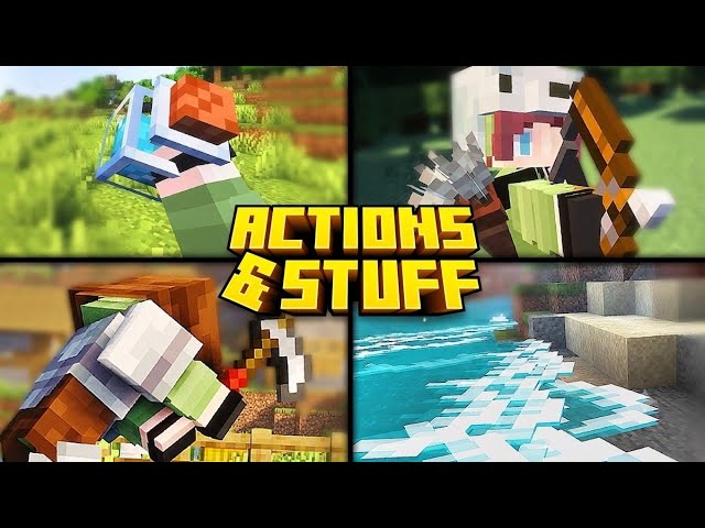 The BEST Animation Mod For Minecraft PE! 🔥