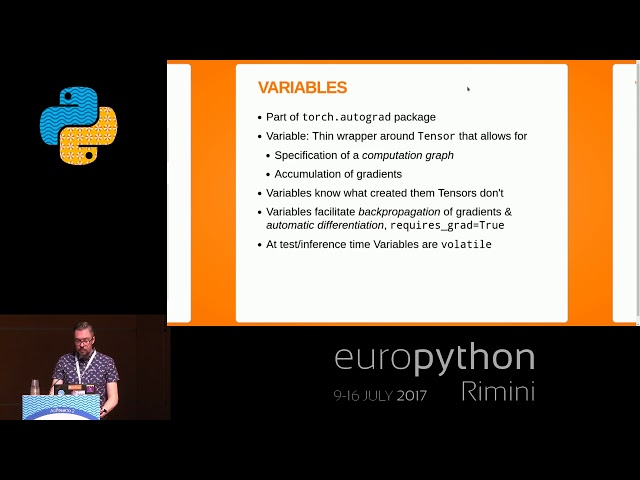 Paul O'Grady - An introduction to PyTorch & Autograd