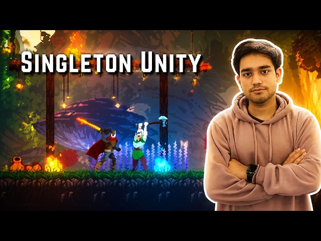 Singleton in Unity with C# Coding for Beginners!