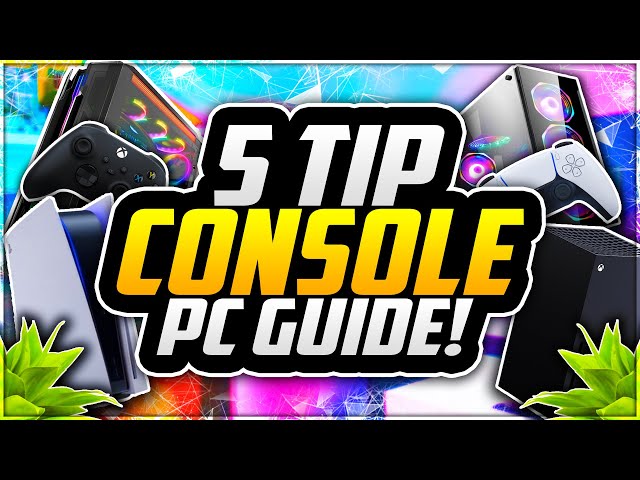 5 ULTIMATE Tips for Console to PC Gamers! 😱 How To Get Into PC Gaming! (SIMPLE GUIDE)