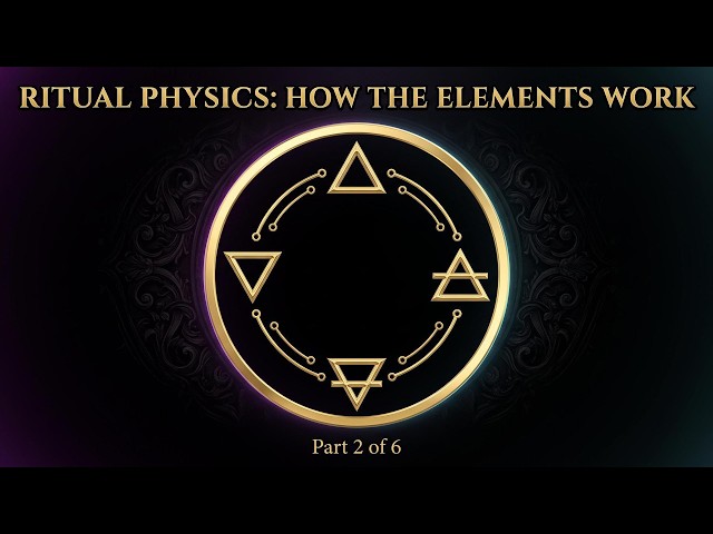 Fire, Air, Water, Earth, The Code Behind Your Ritual Work
