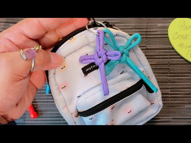Super Easy Paracord Cross Tutorial || How To Knot Cross @BlueIvyFlows @xtremgrl 