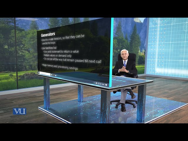 Generators Functions | Programming Using Python | CS306_Topic106