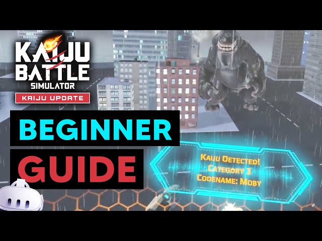 Kaiju Battle Simulator VR  Tutorial - How To Play Kaiju Battle Simulator   2026 -Meta Quest