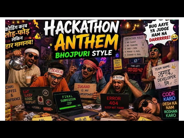 Hackthon Anthem || Rishav Mishra ||