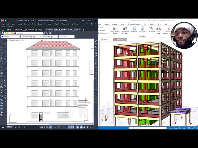 Protastructure 2026 : DETAILE DESIGN OF 6 STOREY BUILDING - LESSION 6