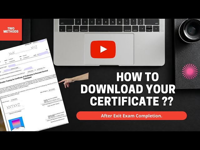 How to Download your Certificate after giving Exit Exams?? || 2 Methods