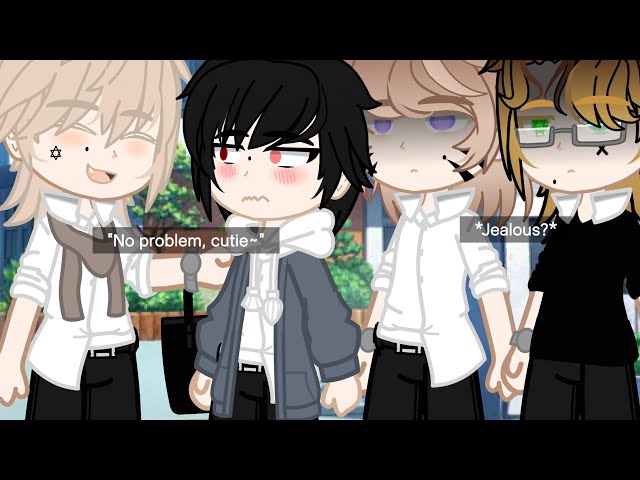 "Jealous?"😳//MEME//Gacha Club BL(Omegaverse)