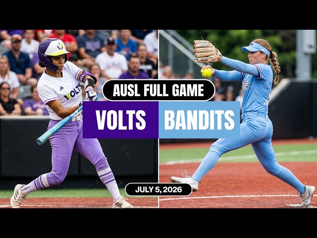 Volts vs Bandits | 7-5-2026 | AUSL Full Game