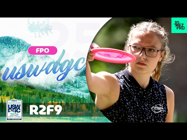 2026 USWDGC | FPO R2F9 | Salonen, Saarinen, Huber, Allen | Jomez Disc Golf