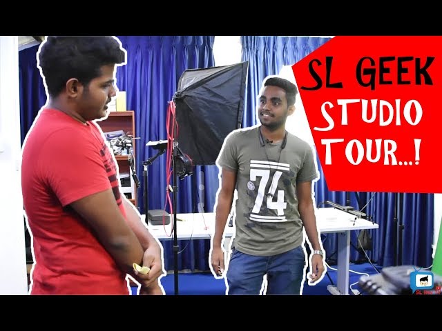 SL GEEK's Secret YouTube Studio...! | SL GEEK Studio Tour